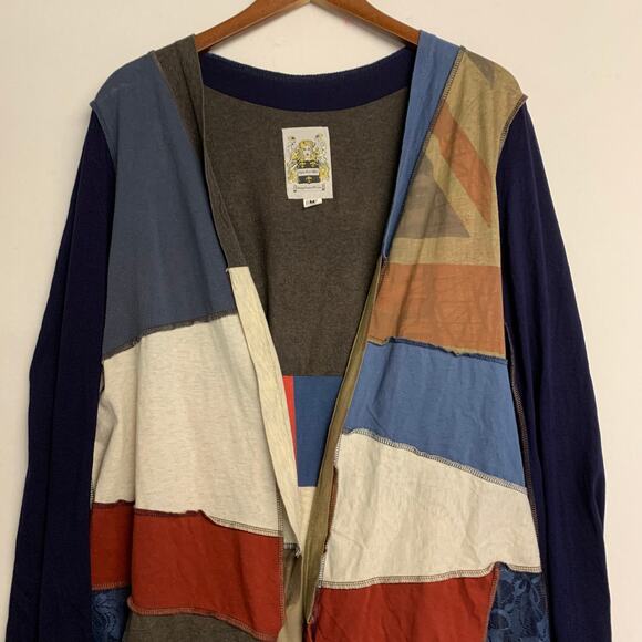 Styles Ever After Kim Vintage Original Designs Rollings Stones Union Jack Duster - Picture 8 of 11